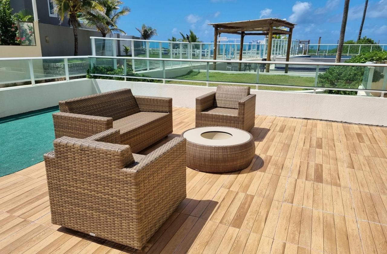 Apartamento Família com Terraço Privativo Barra de São Miguel Extérieur photo